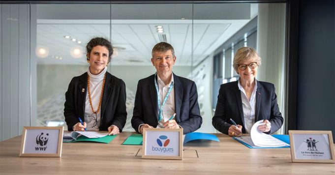 Bouygues Telecom, La Voix de l’Enfant et le WWF France nouent un partenariat pour mieux accompagner les Français dans leur vie numérique